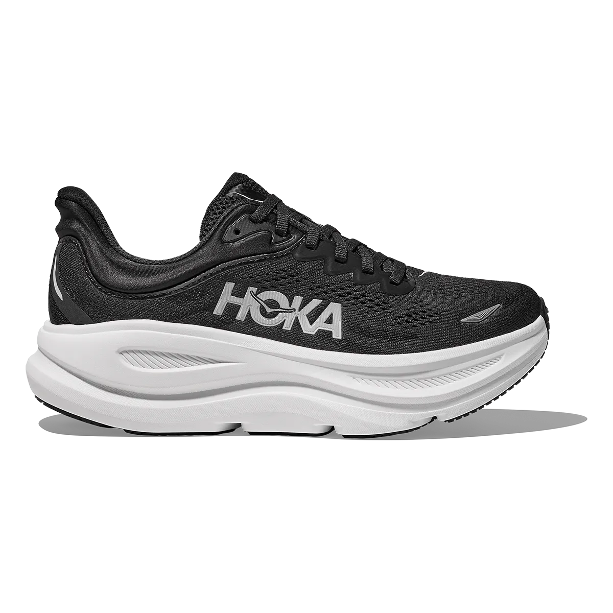 Hoka Bondi 9 Schwarz - Weiß