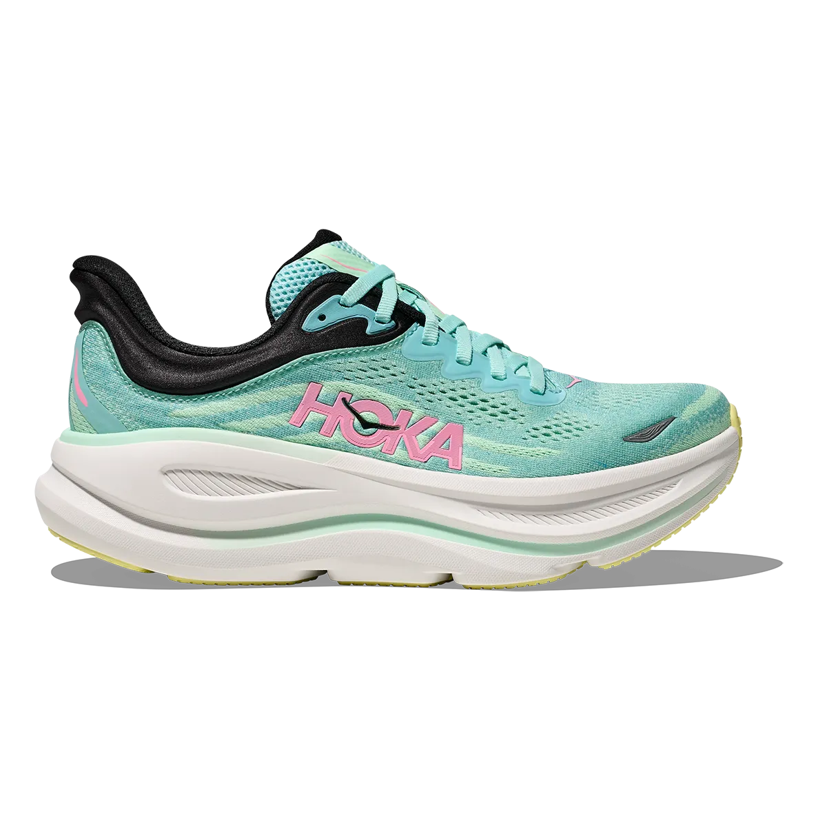 Hoka Bondi 9 Blau Spark - Minzfluorit