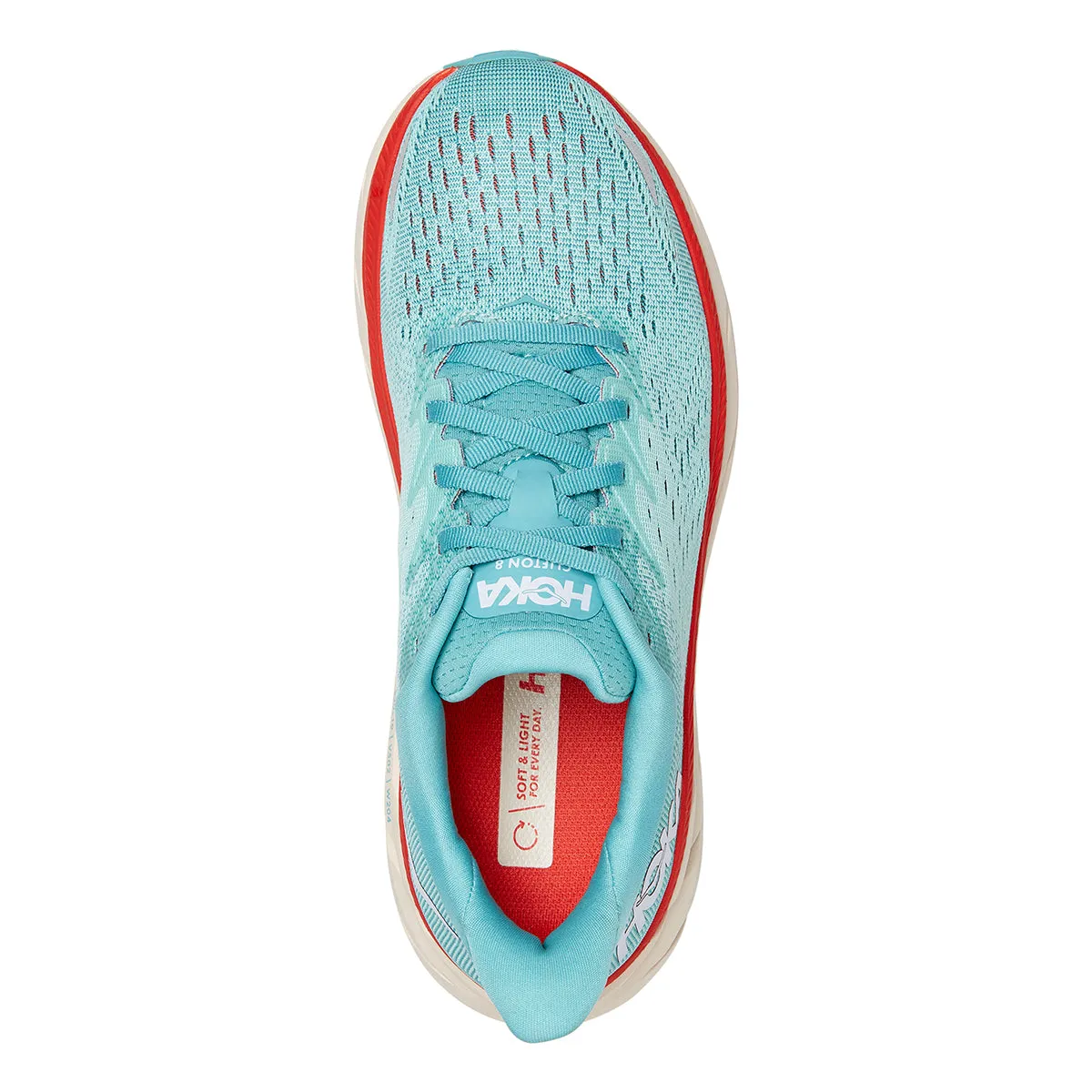 Hoka Clifton 8 - Aquarell - Eierschalenblau