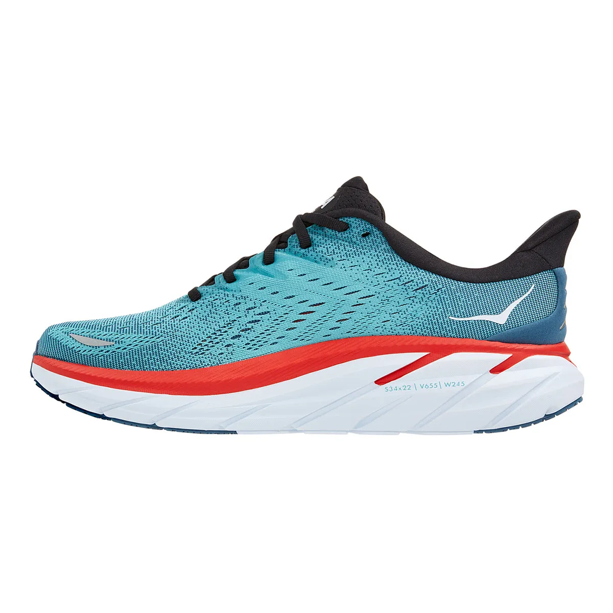 Hoka Clifton 8 - Echtblau - Aquarell