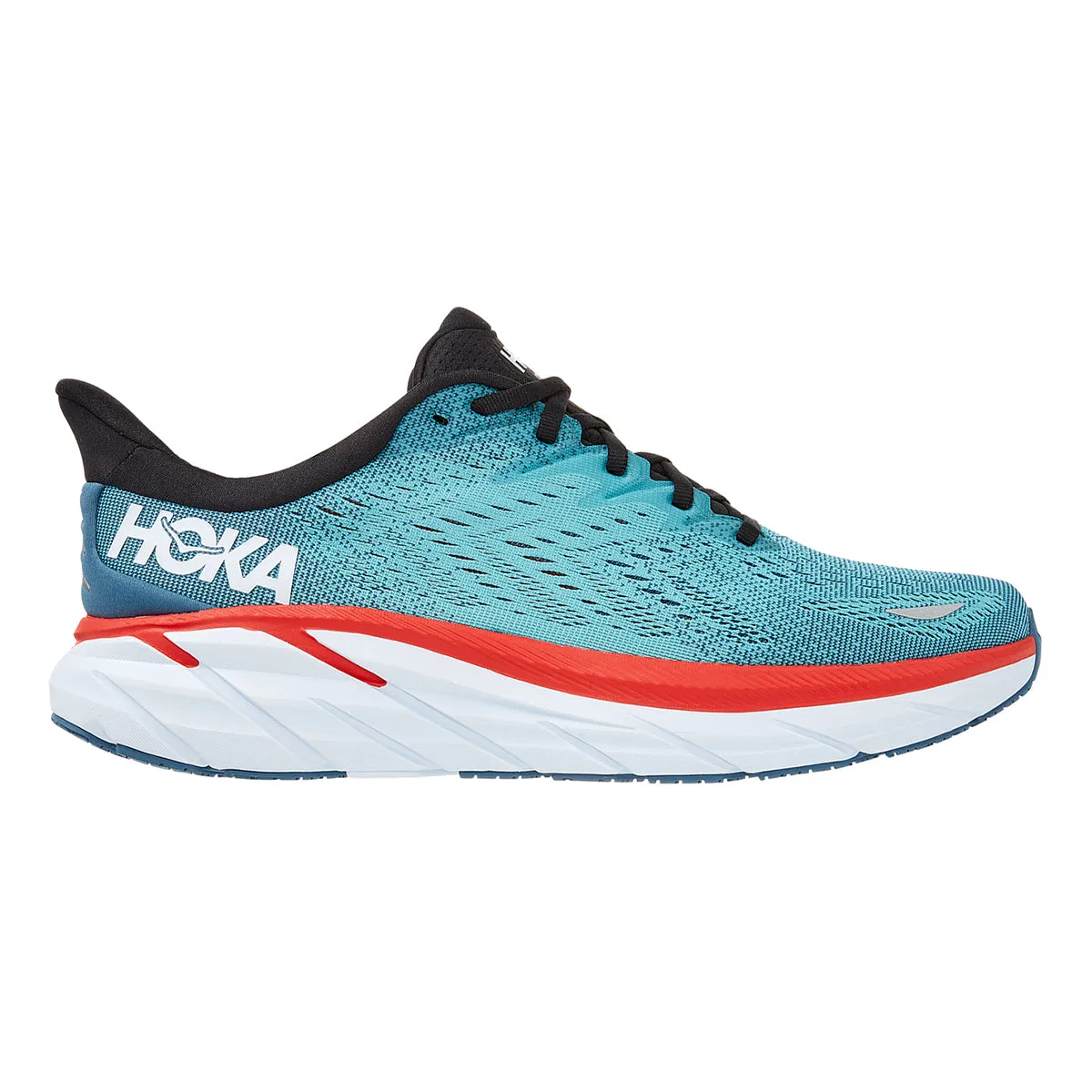 Hoka Clifton 8 - Echtblau - Aquarell