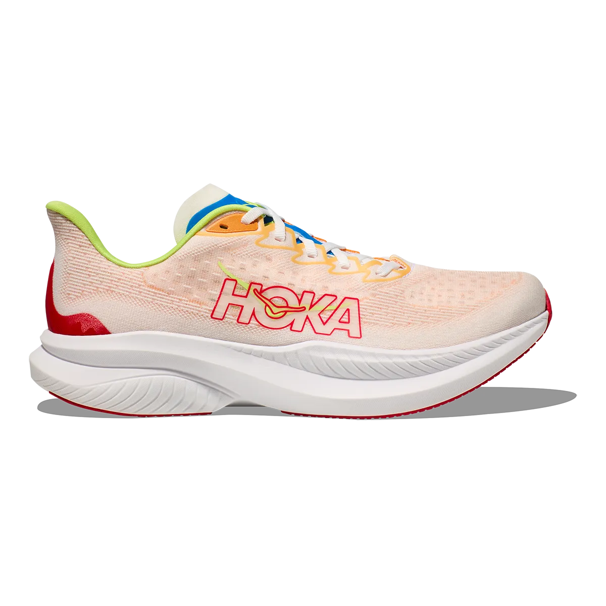 Hoka Mach 6 - Weiß - Sonneneruption