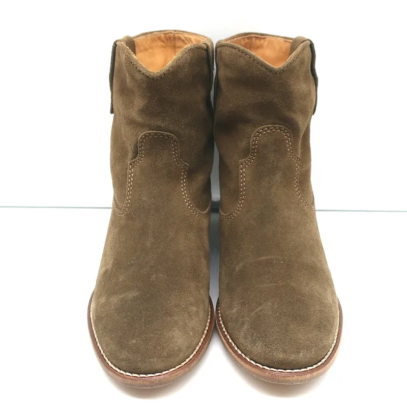Isabel Marant Crisi Stiefeletten Braun Wildleder Größe 36 NEU