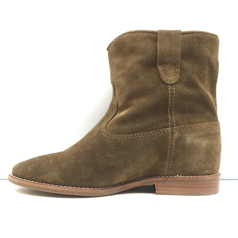 Isabel Marant Crisi Stiefeletten Braun Wildleder Größe 36 NEU