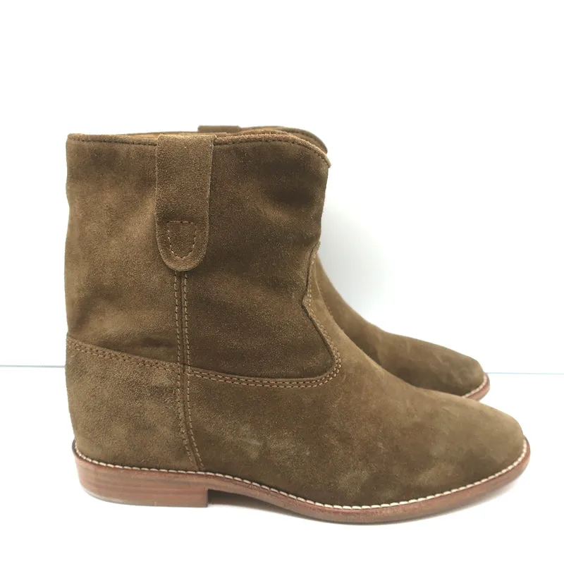 Isabel Marant Crisi Stiefeletten Braun Wildleder Größe 36 NEU