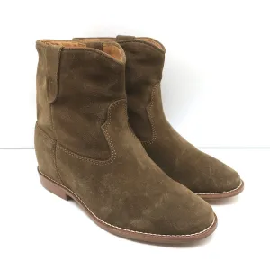 Isabel Marant Crisi Stiefeletten Braun Wildleder Größe 36 NEU