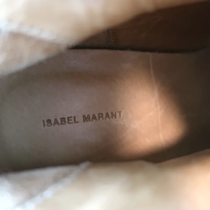 Isabel Marant Crisi Stiefeletten Braun Wildleder Größe 36 NEU