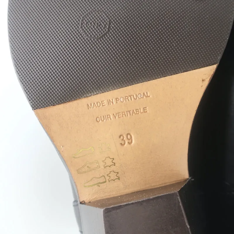 Isabel Marant Dandrea Western-Stiefel Schwarz Leder & Wildleder Größe 39