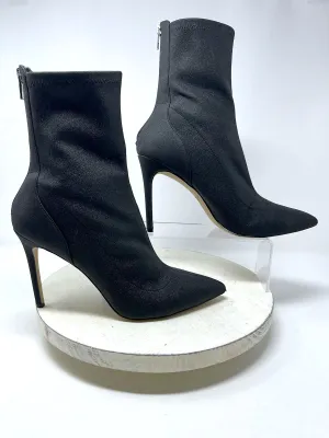 Jewel By Badgley Mischka Größe 10 Schwarze Glitzer Stiefel