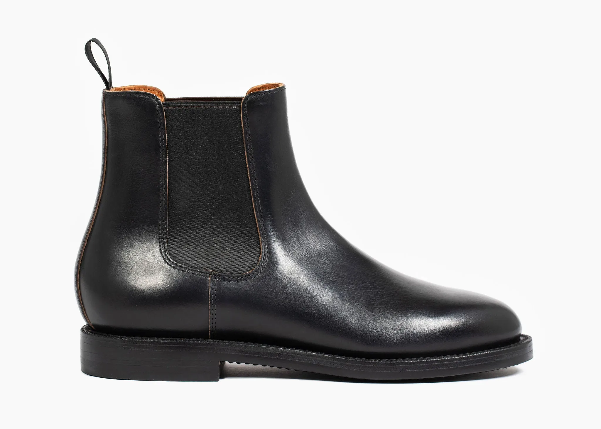 Josephine Chelsea Stiefel Schwarz Chromexcel