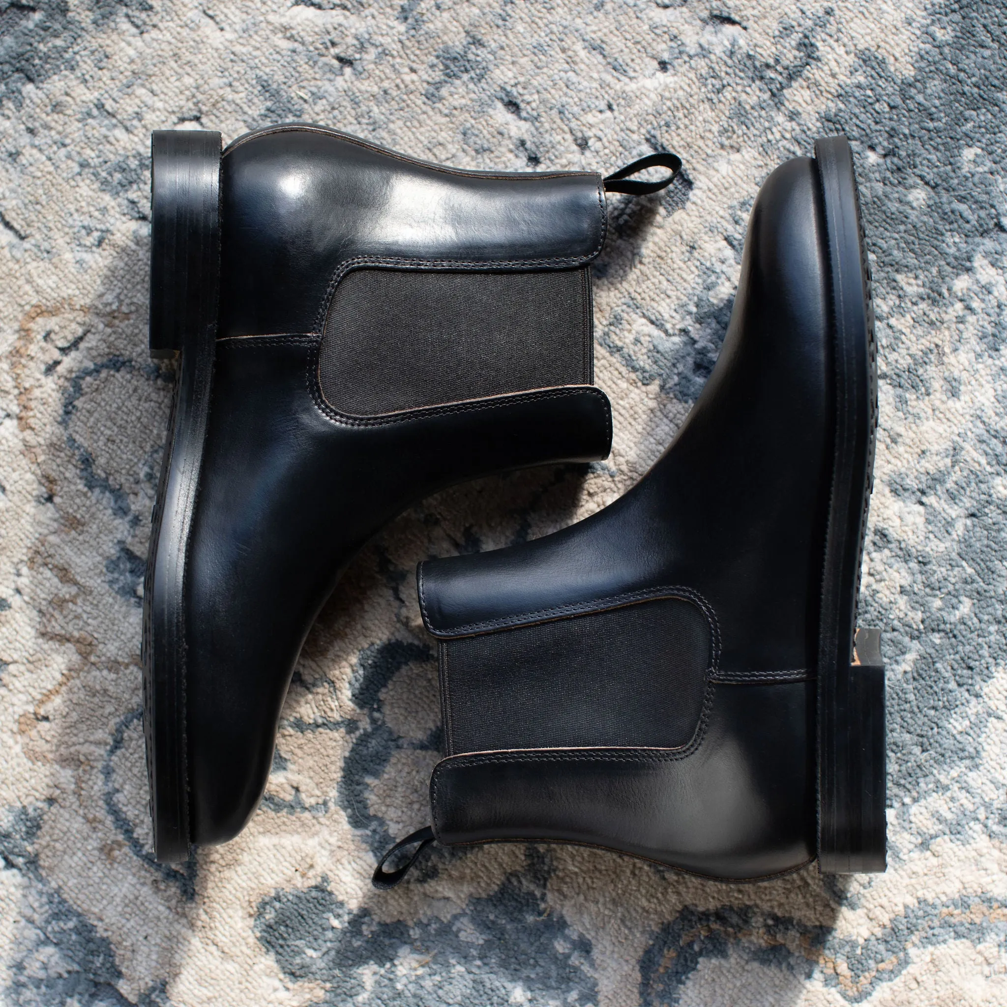 Josephine Chelsea Stiefel Schwarz Chromexcel