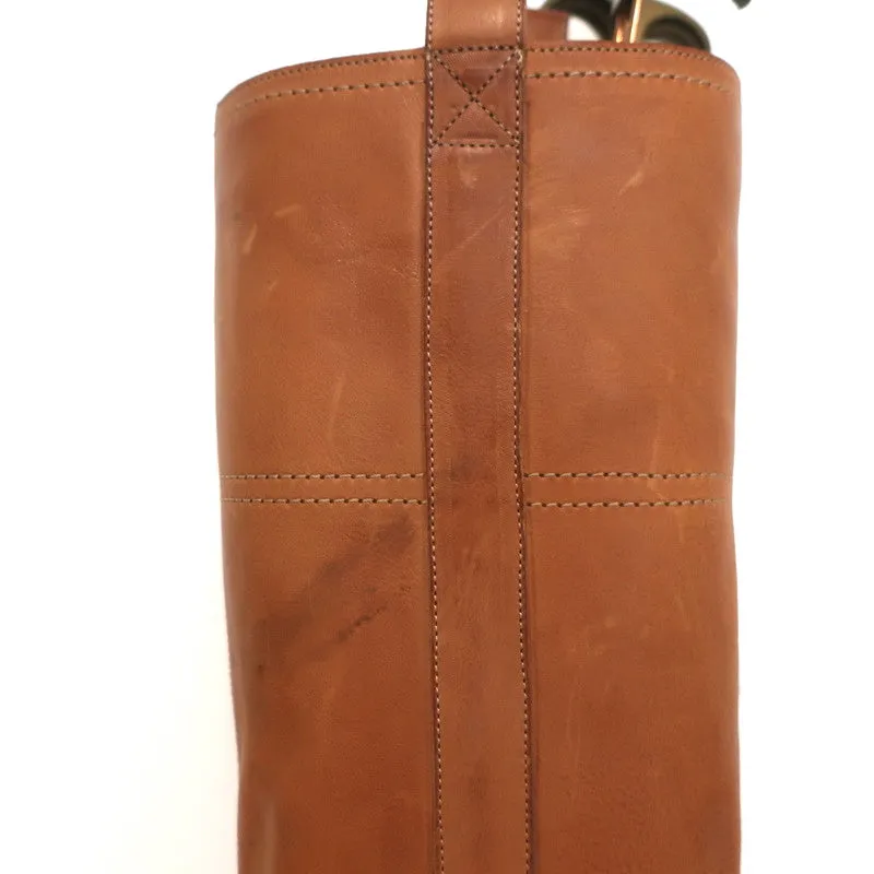 L'Autre Chose Stiefeletten Caramel Leder Größe 37