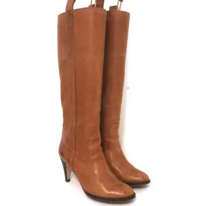 L'Autre Chose Stiefeletten Caramel Leder Größe 37