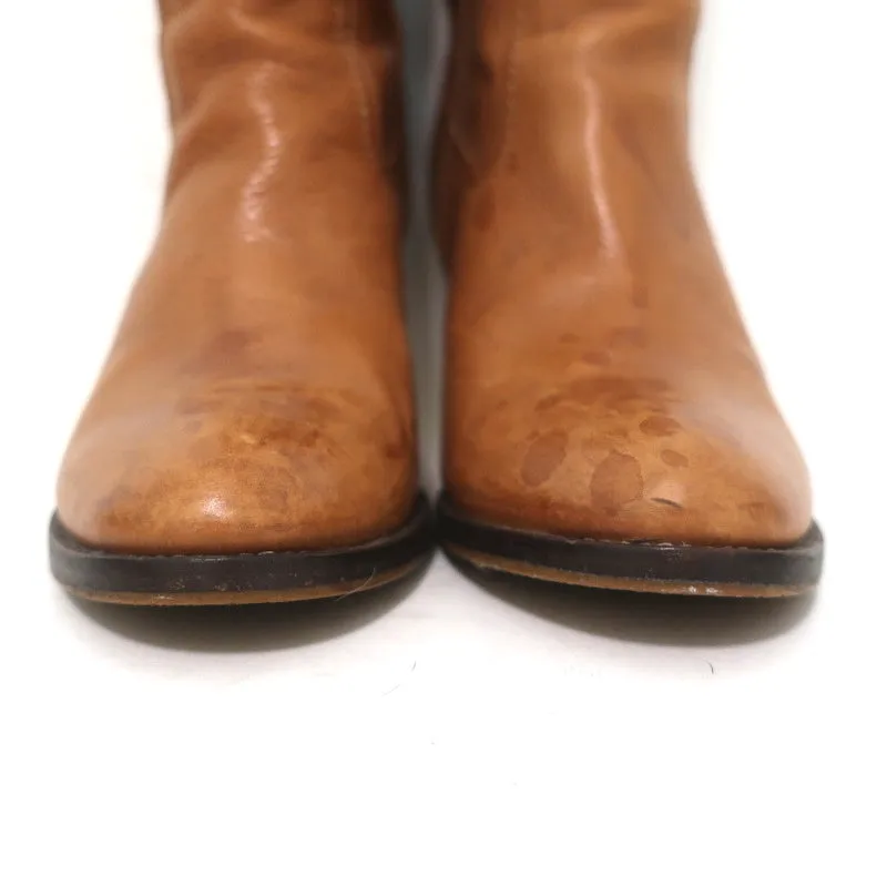 L'Autre Chose Stiefeletten Caramel Leder Größe 37