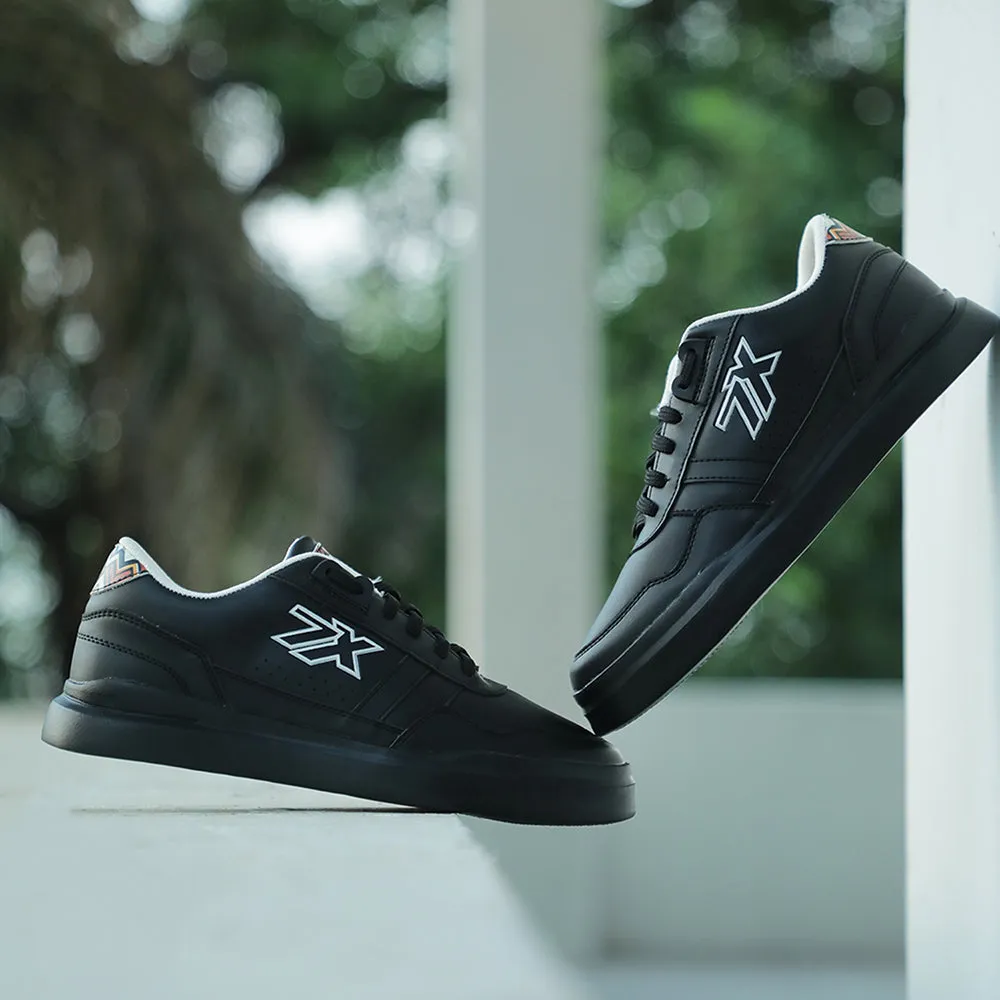 Leap7x Schwarze Freizeitsneaker Für Herren NICOLAS-1E Von Liberty