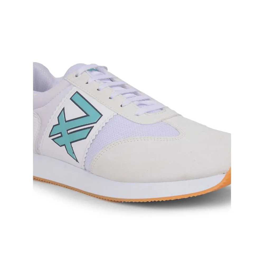 Leap7x Casual Weiße Schnürsneaker Für Männer BACKAM-1E Von Liberty