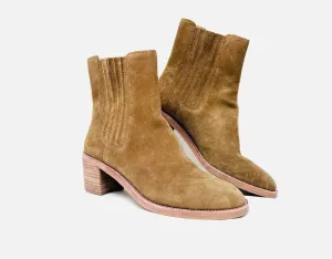 Madewell Größe 10 Olives Stretch-Suede Stiefeletten