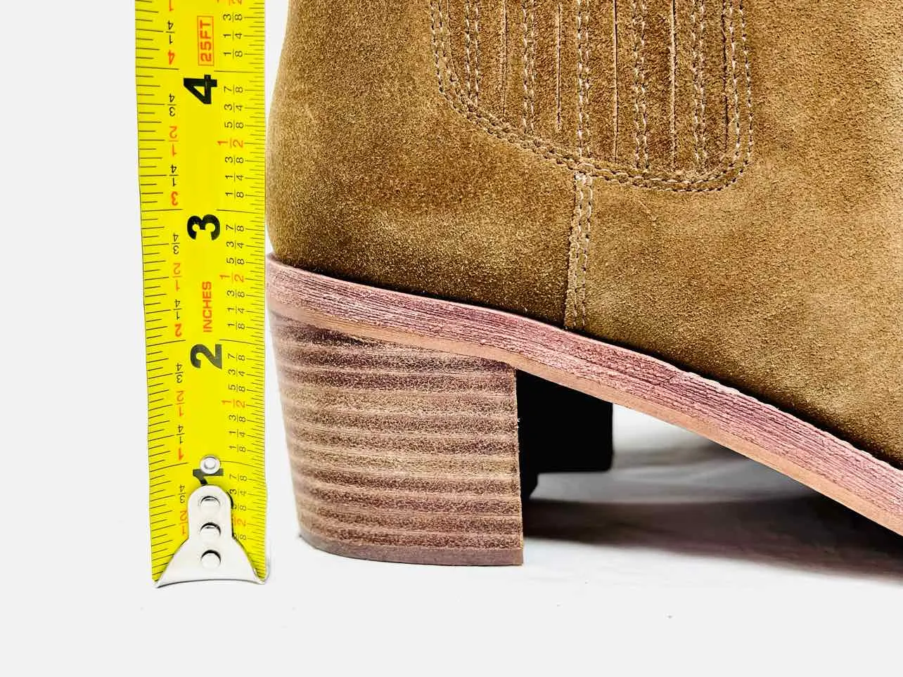 Madewell Größe 10 Olives Stretch-Suede Stiefeletten