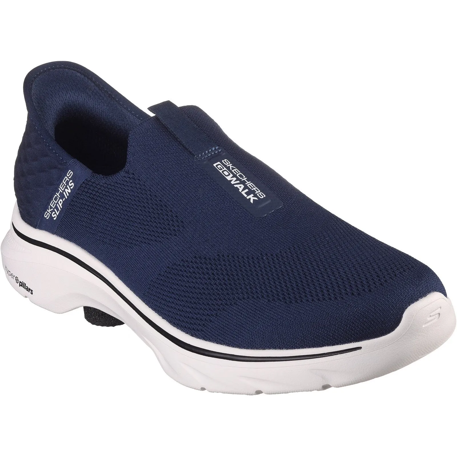 Herren Weite Passform Skechers 216641 Slip-ins Go Walk 7 Easy On 2 Turnschuhe