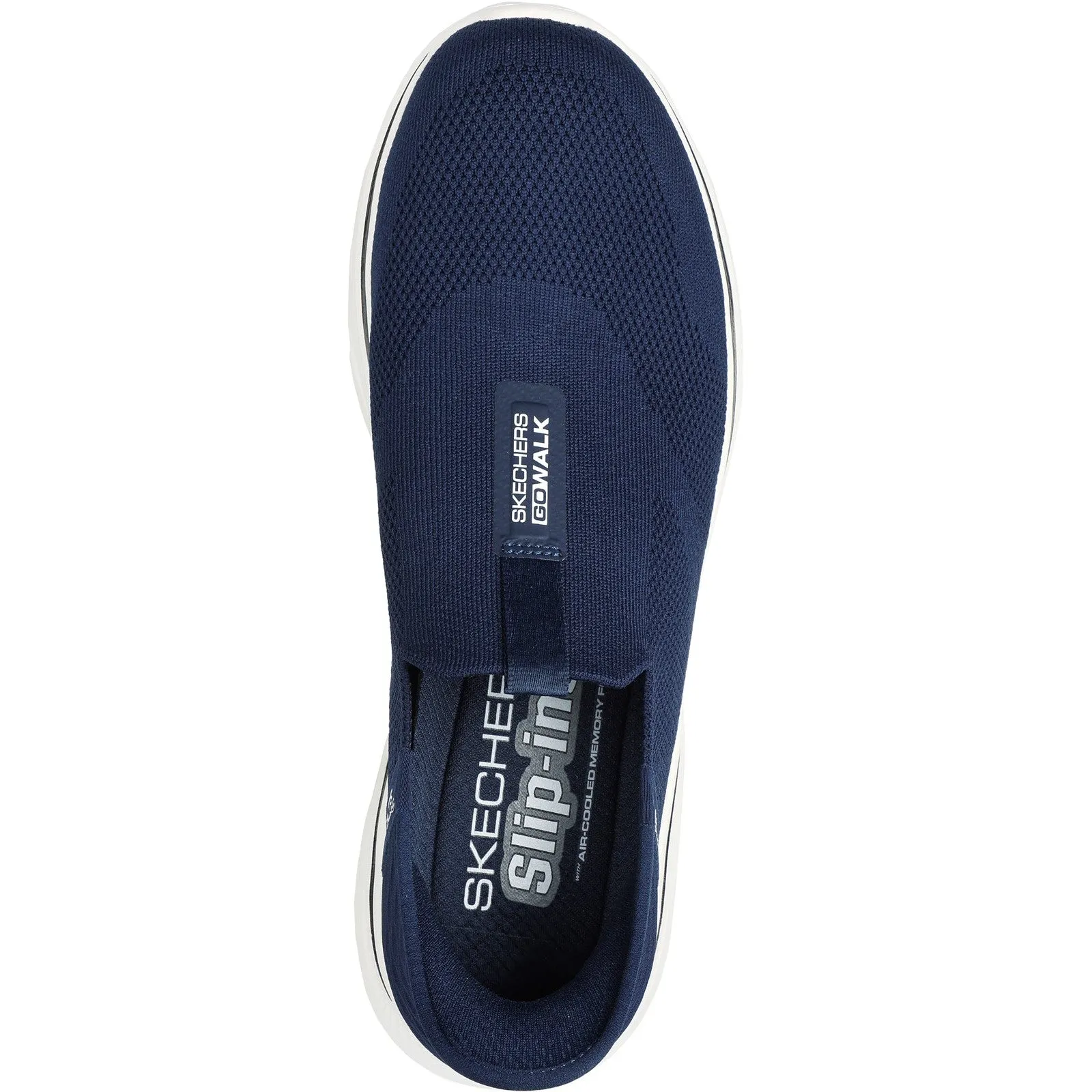 Herren Weite Passform Skechers 216641 Slip-ins Go Walk 7 Easy On 2 Turnschuhe