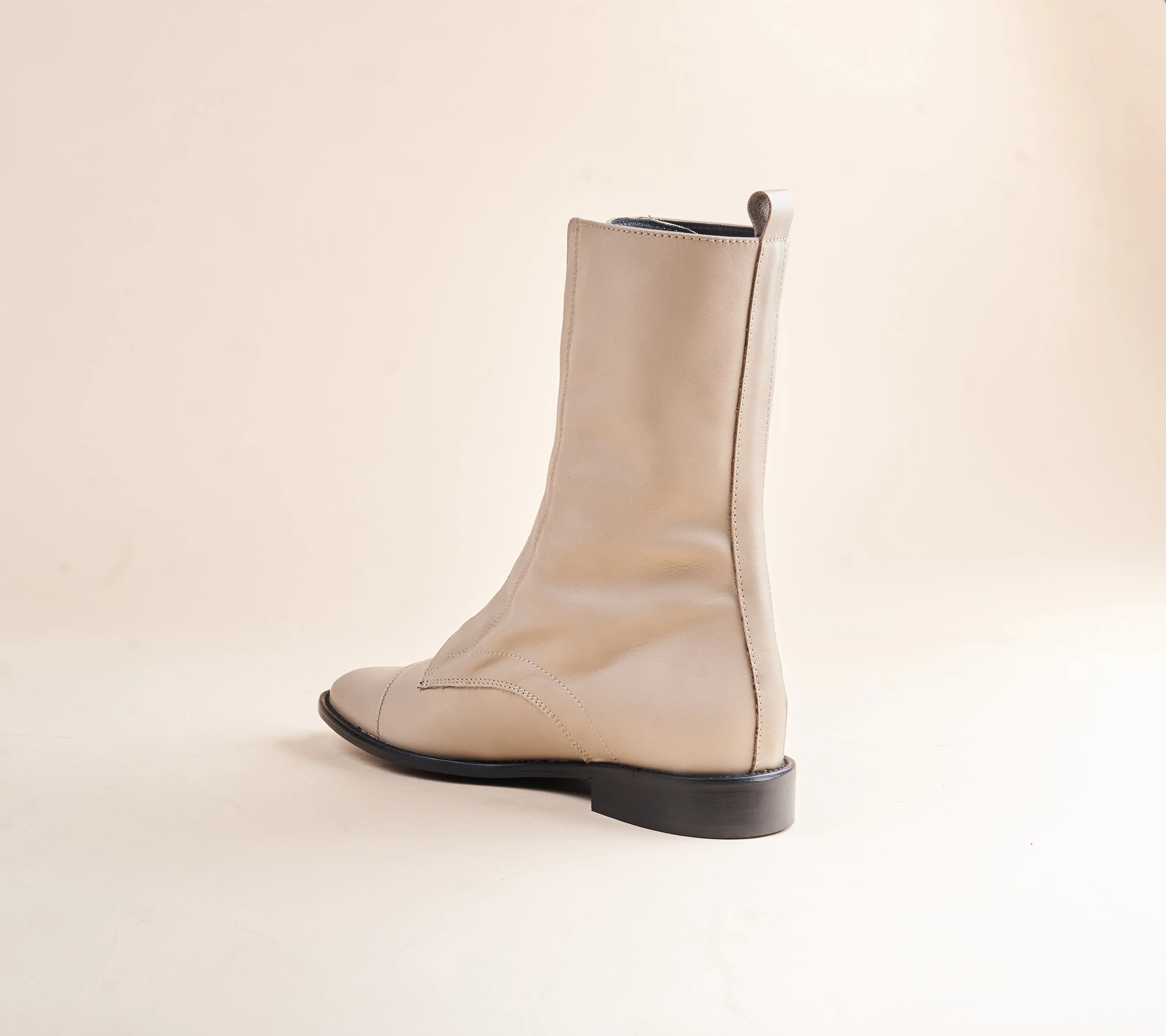Mailand - Beiges Leder