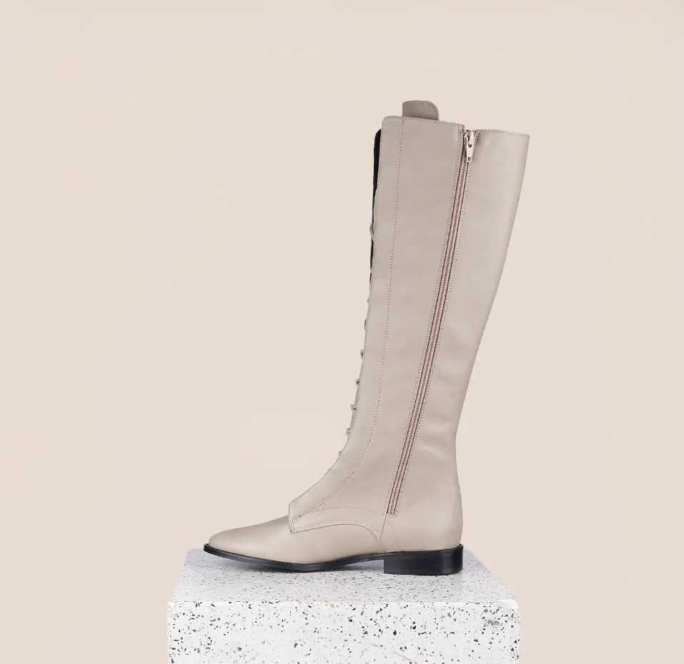 Milano Tall - Beiges Leder