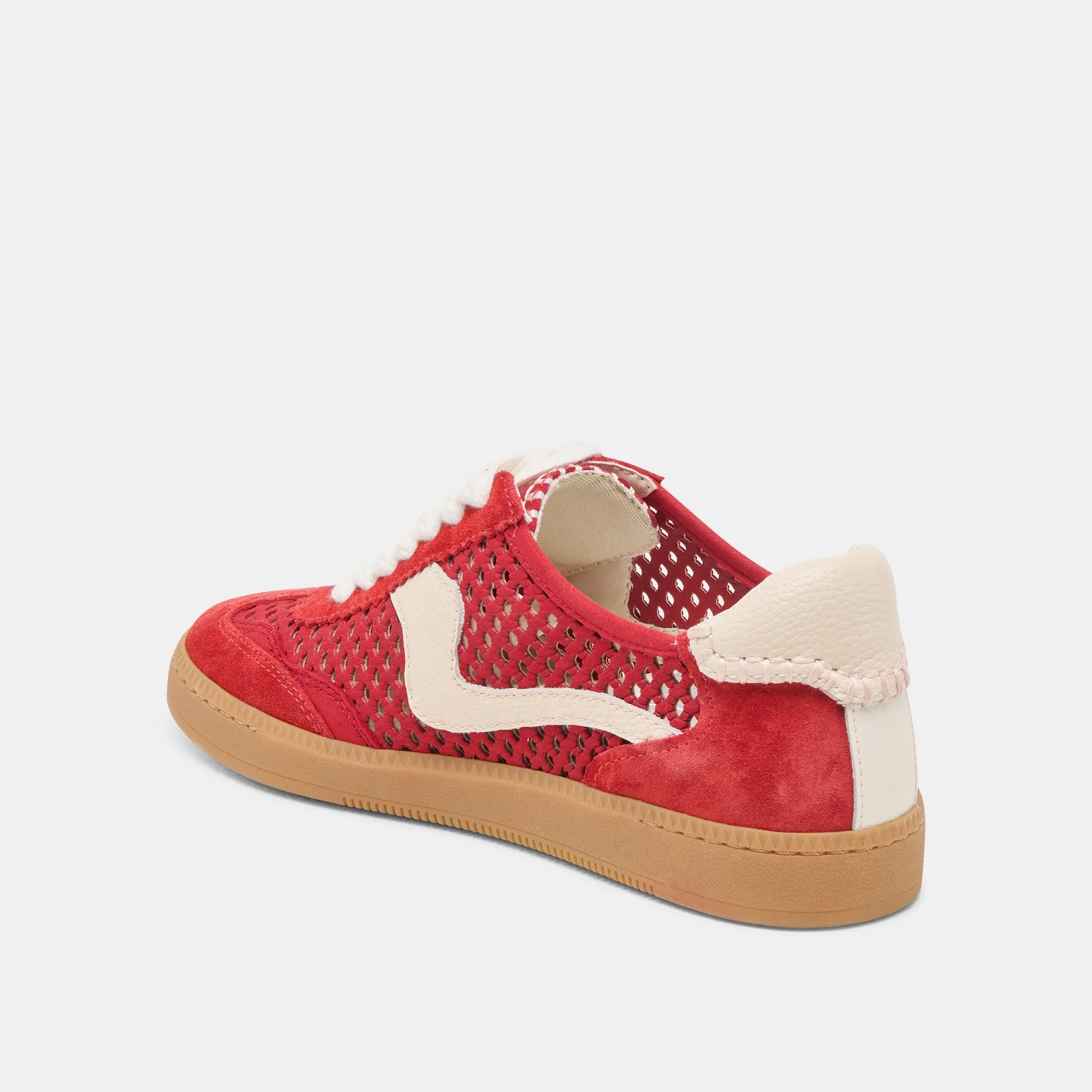 NOTICE SNEAKERS CHERRY PERFORIERTES NUBUCK