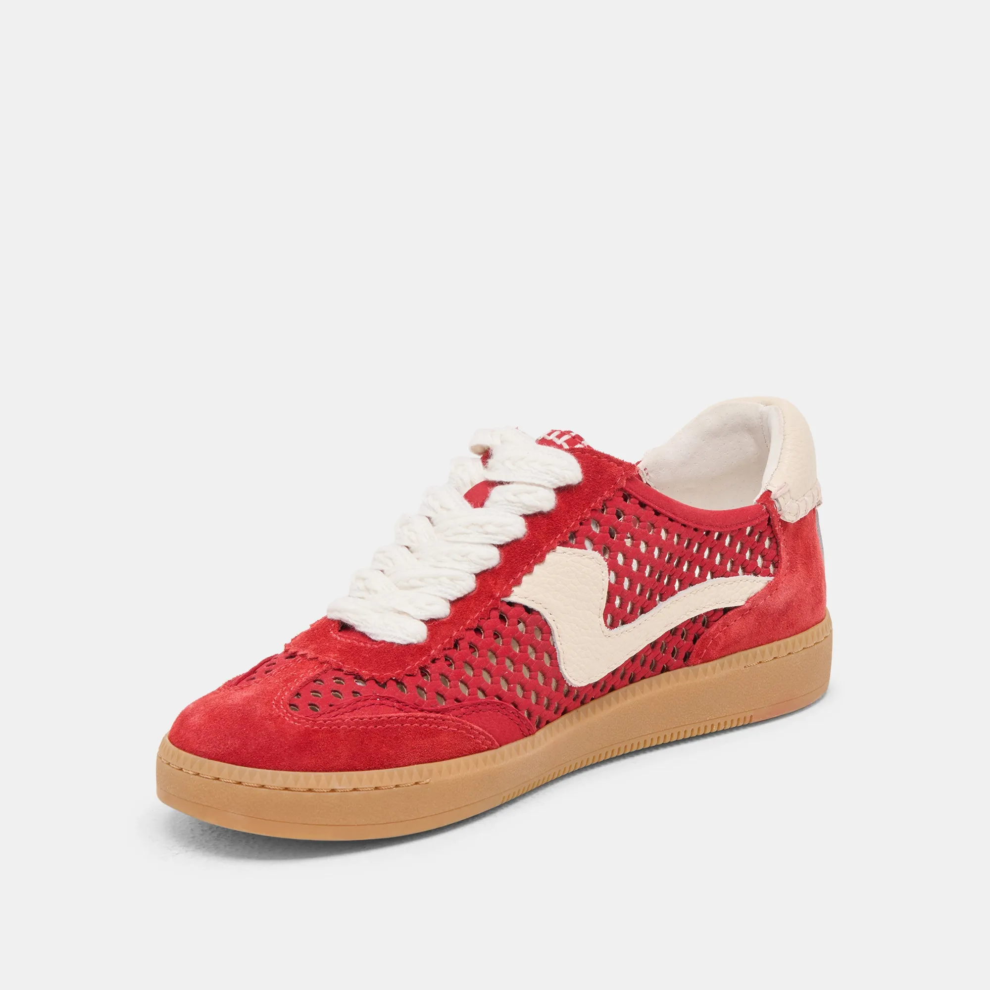 NOTICE SNEAKERS CHERRY PERFORIERTES NUBUCK