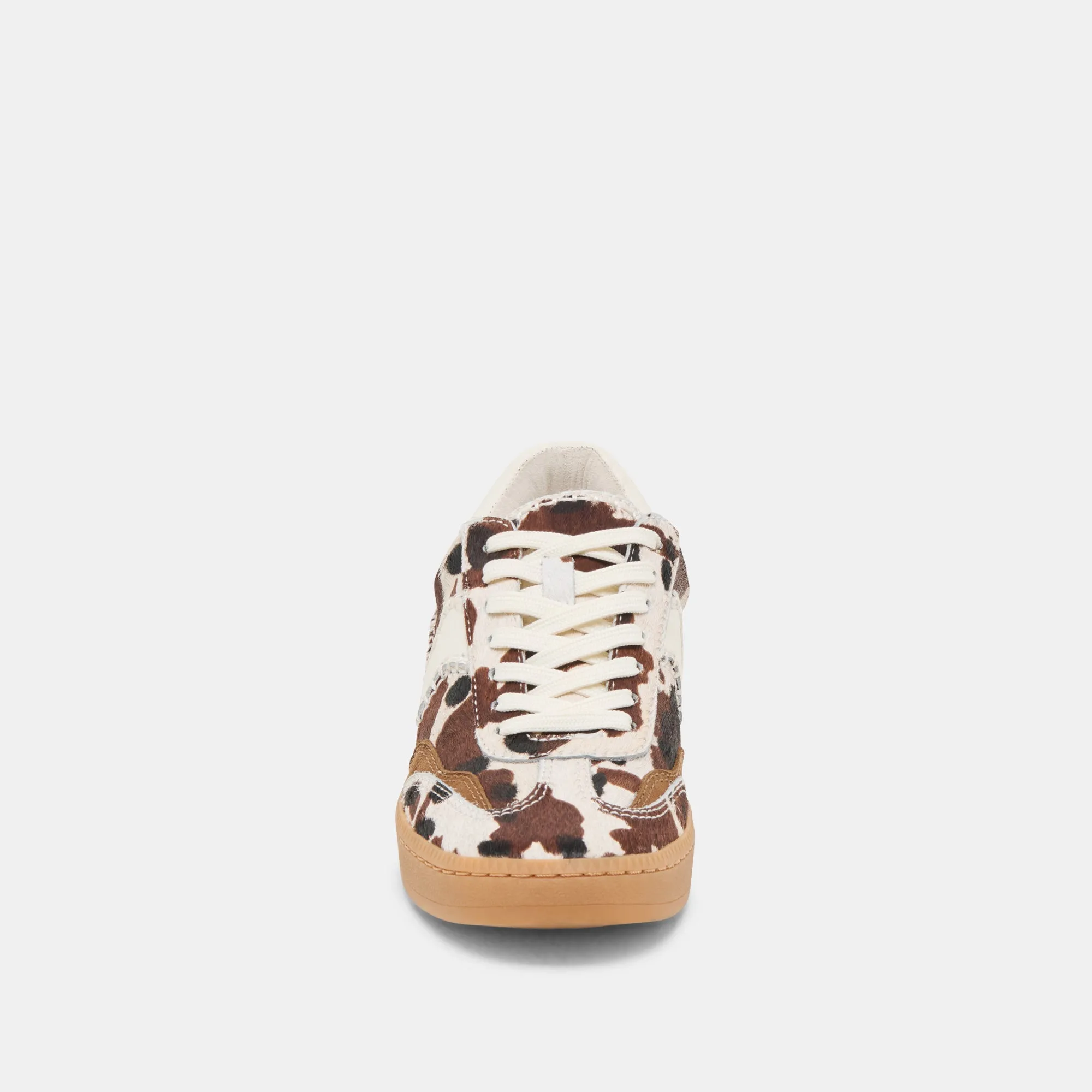 HINWEIS STITCH SNEAKERS KAKAO STIER KALBSHAAR