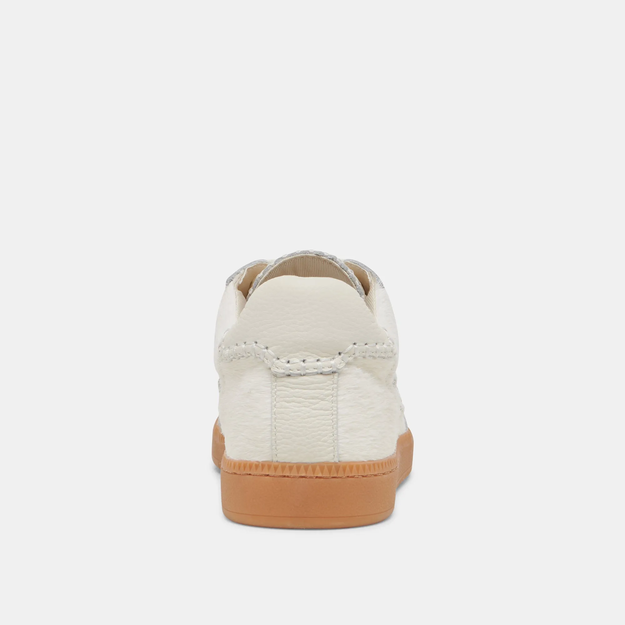 HINWEIS STITCH SNEAKERS ELFENBEIN KALBSHAAR