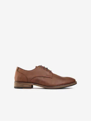 Oatmeal 2 Herren Derby-Schuhe aus veganem Leder | Hellbraun