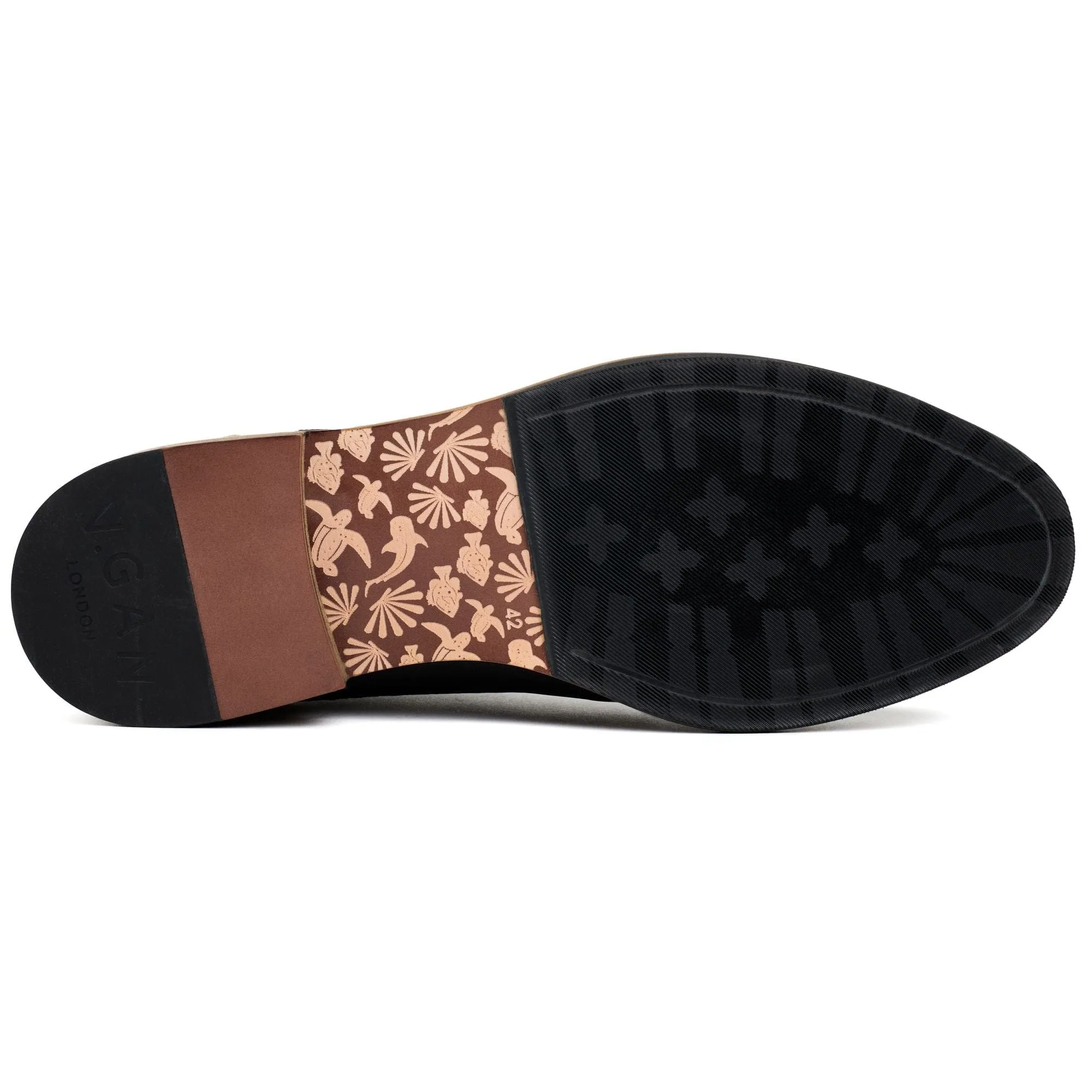 Oatmeal 2 Herren Derby-Schuhe aus veganem Leder | Hellbraun