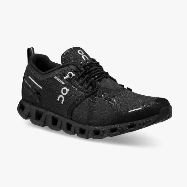 On Running Damen Cloud 5 Wasserdicht Vollschwarz