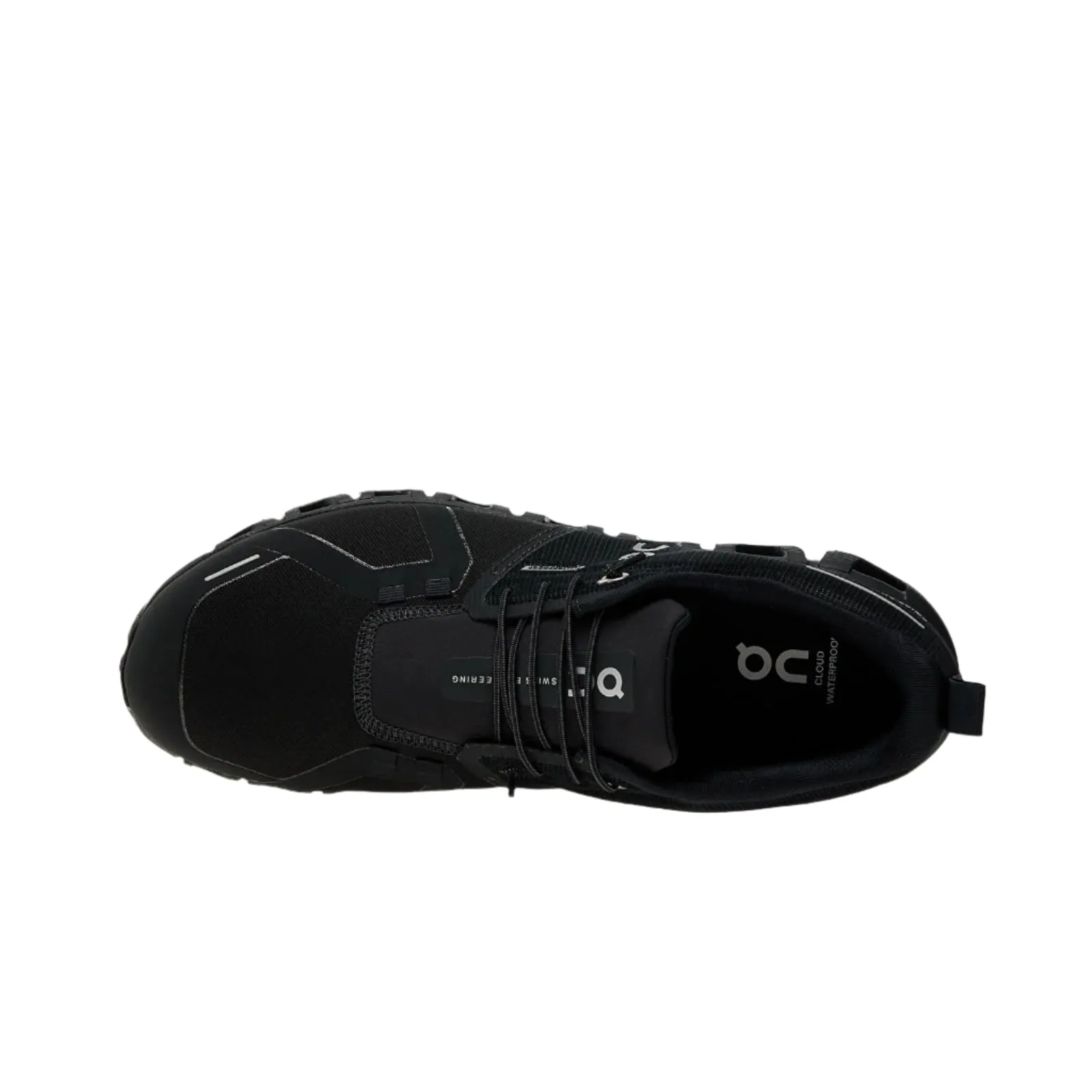On Running Damen Cloud 6 Wasserdicht Schwarz/Schwarz