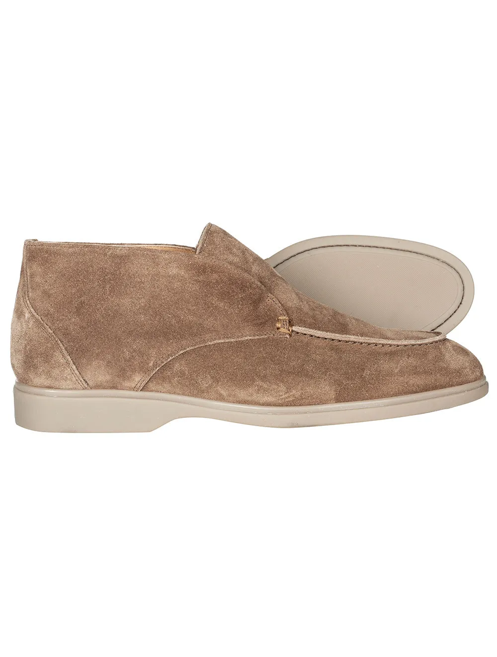 Offener Gehstiefel Pecan