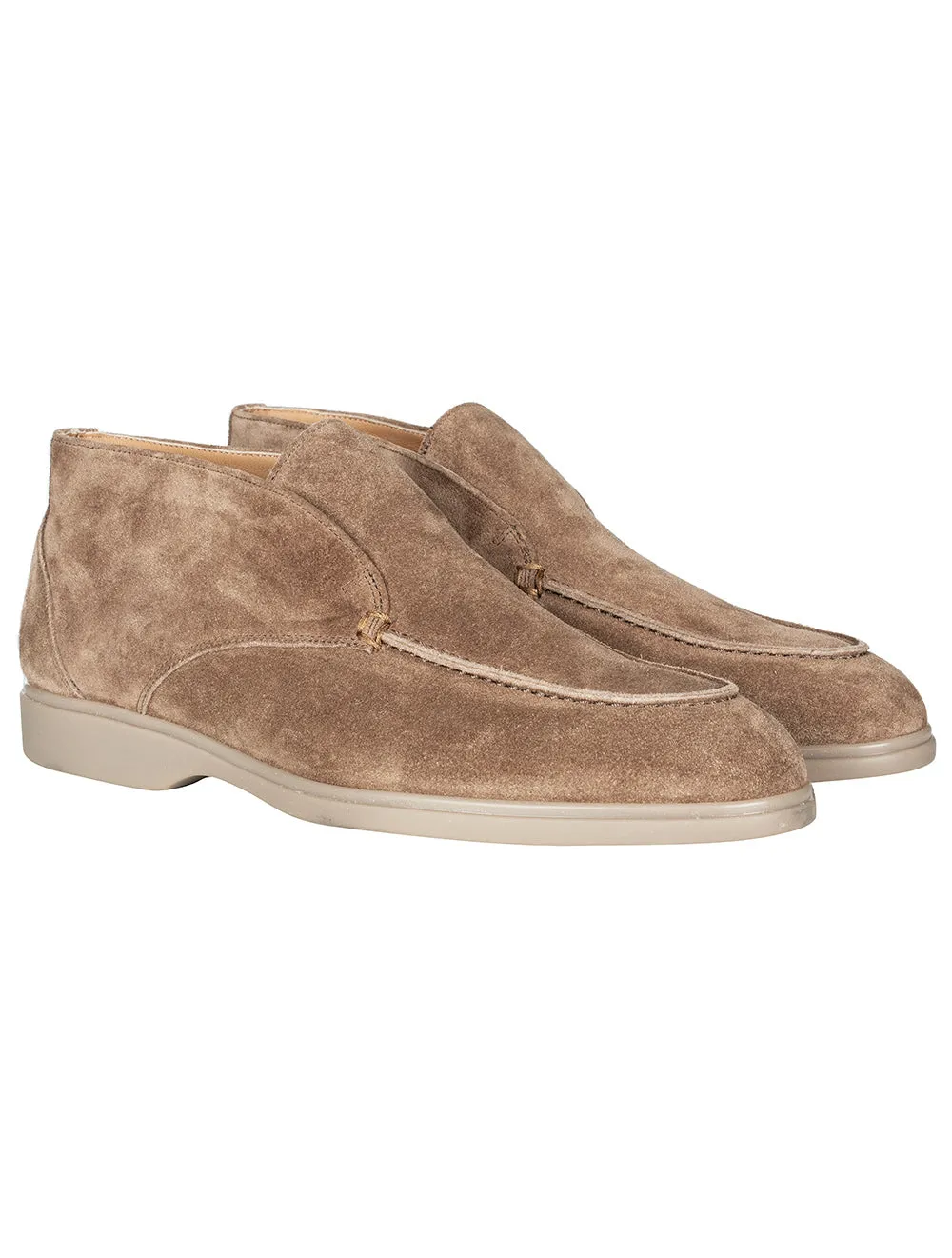 Offener Gehstiefel Pecan