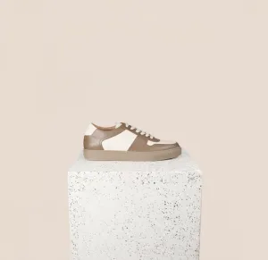 Palermo Sneaker - Taupe/Weiß