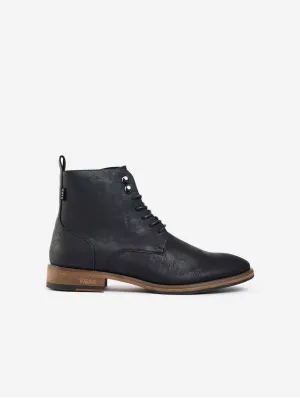 Rye 2 Herren-Vegan-Leder-Chelsea-Boots | Schwarz