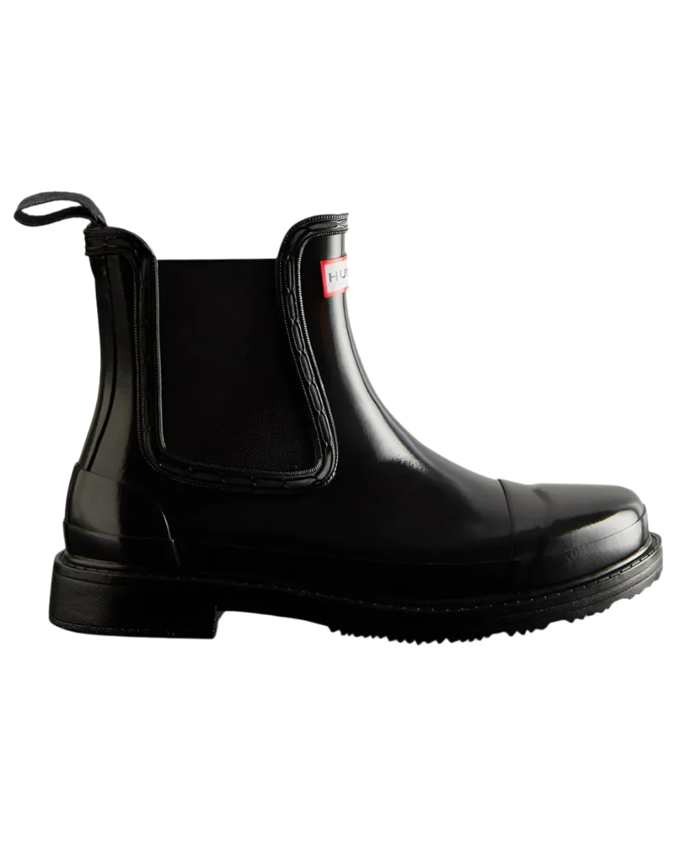 Hunter Stiefel Hunter Damen Commando Glanz Chelsea Stiefel