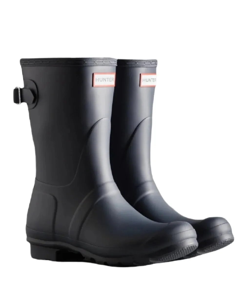Hunter Stiefel Hunter Damen Originals Kurz Rücken Verstellbare Gummistiefel