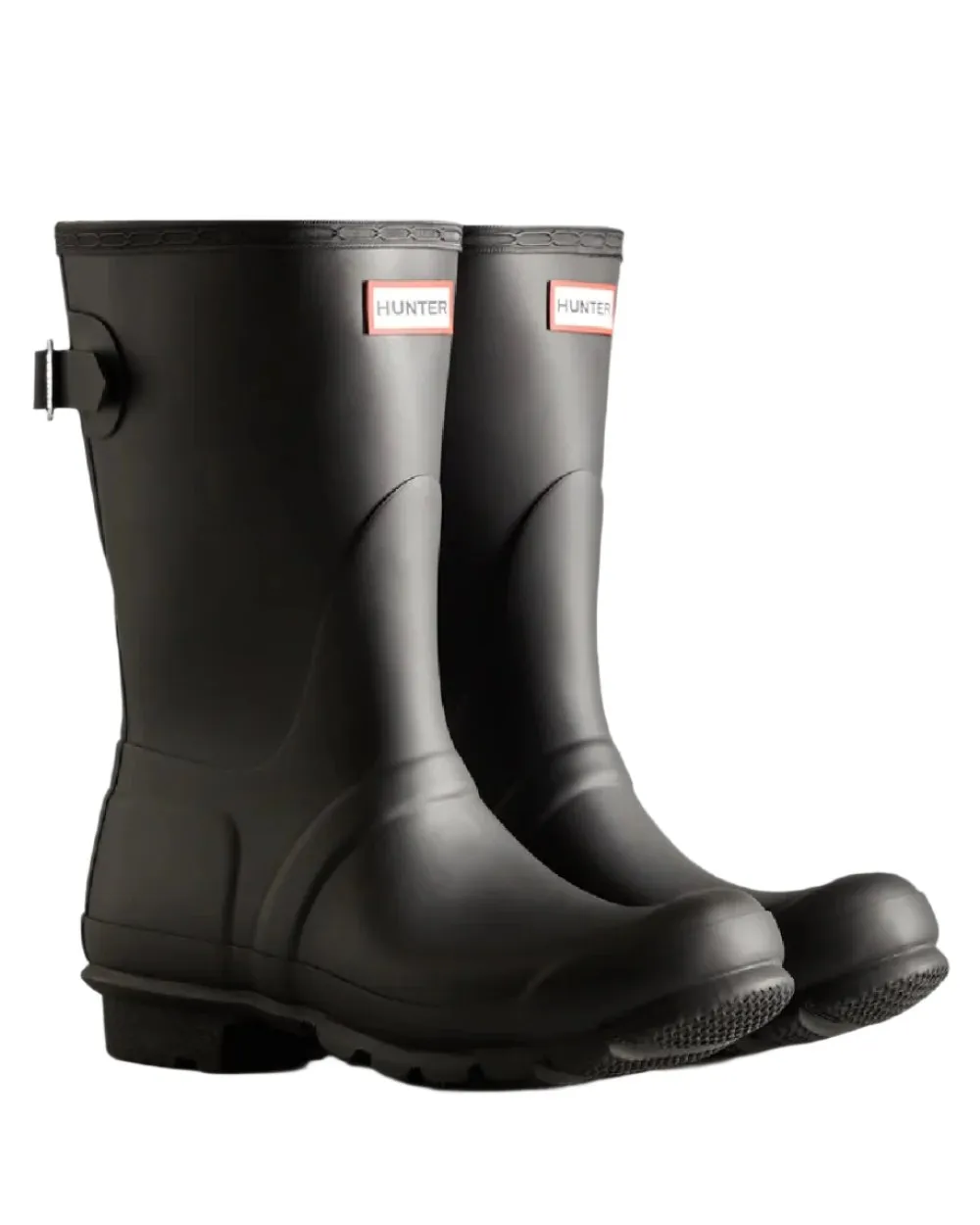 Hunter Stiefel Hunter Damen Originals Kurz Rücken Verstellbare Gummistiefel