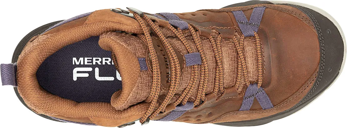 Schuhe Merrell Merrell Siren Traveller 4 Mid wasserdichte Damen Wanderstiefel - Braun