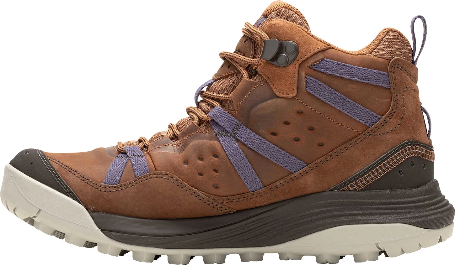 Schuhe Merrell Merrell Siren Traveller 4 Mid wasserdichte Damen Wanderstiefel - Braun