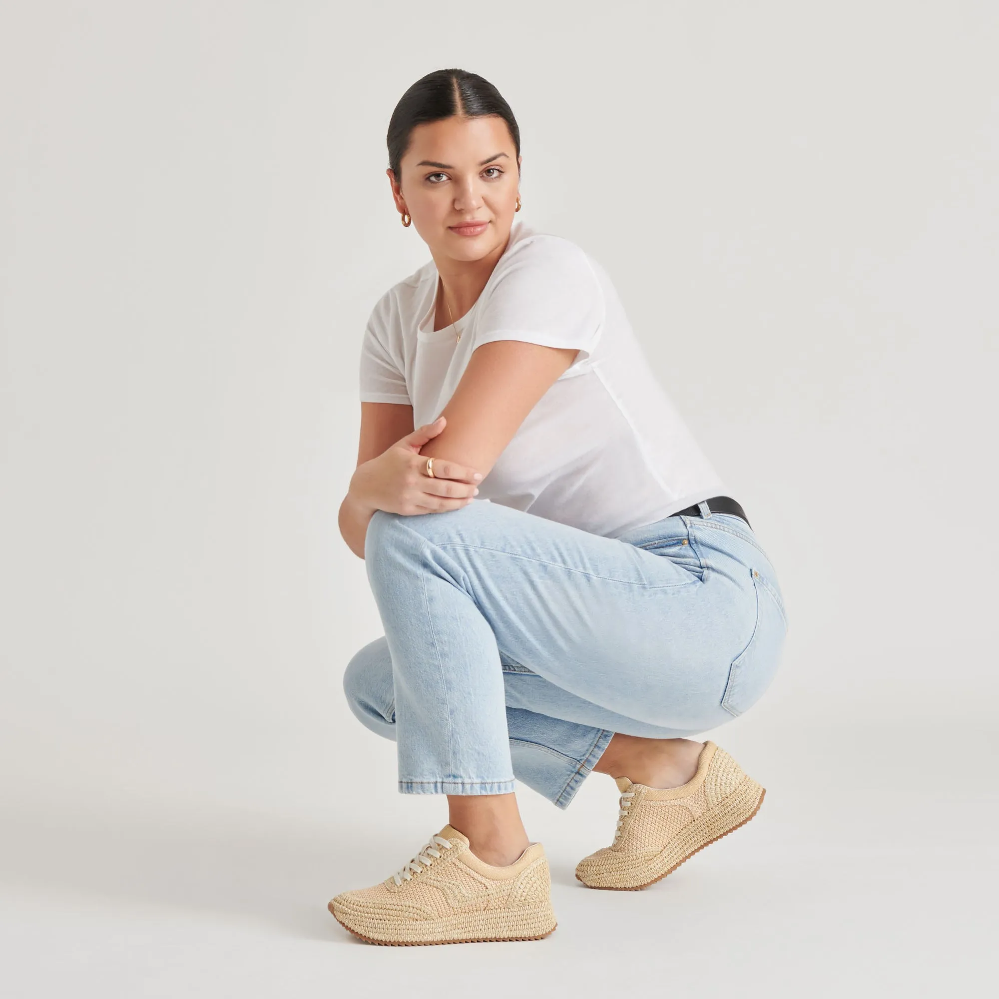 SHYLOH SNEAKERS LT NATUR RAFFIA