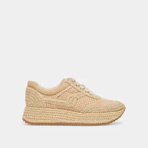 SHYLOH SNEAKERS LT NATUR RAFFIA