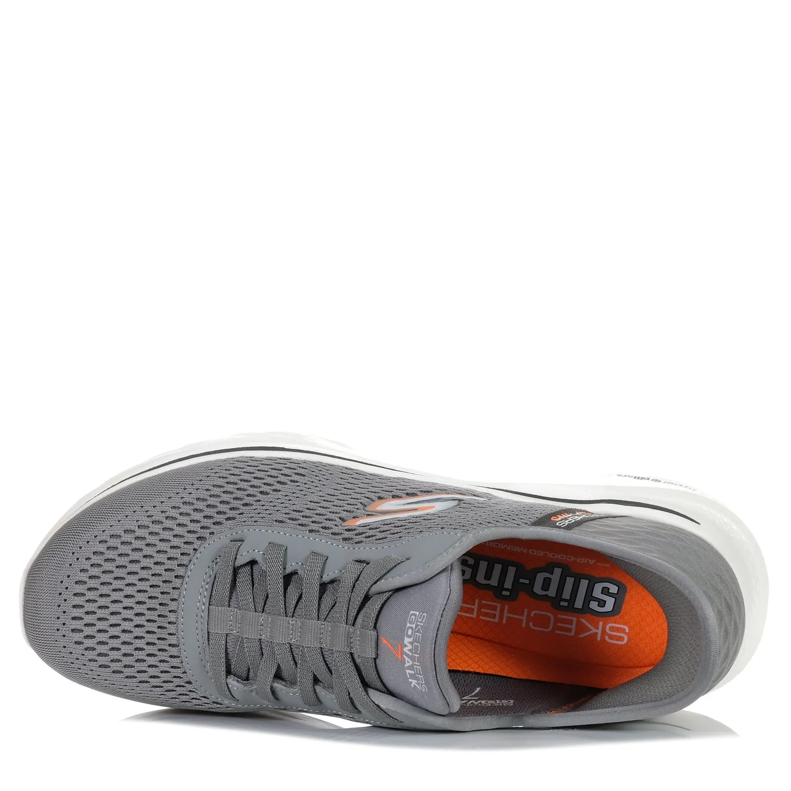 Skechers Slip-Ins: GOwalk 7 - Free Hand 2 216648 Grau/Orange