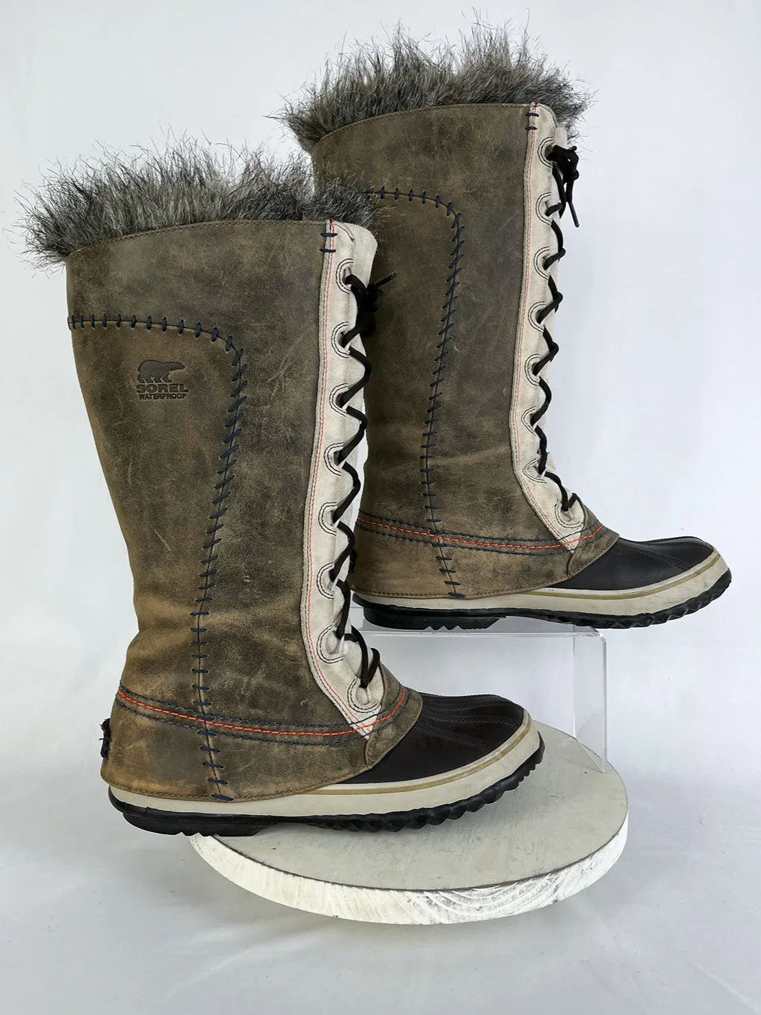 Sorel Größe 10.5/11 (42) Winter-Snowboots in Taupe