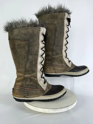 Sorel Größe 10.5/11 (42) Winter-Snowboots in Taupe
