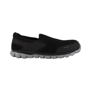Sublite Cushion All-Toe Slip-On Sport-Arbeitsschuh Schwarz/Grau