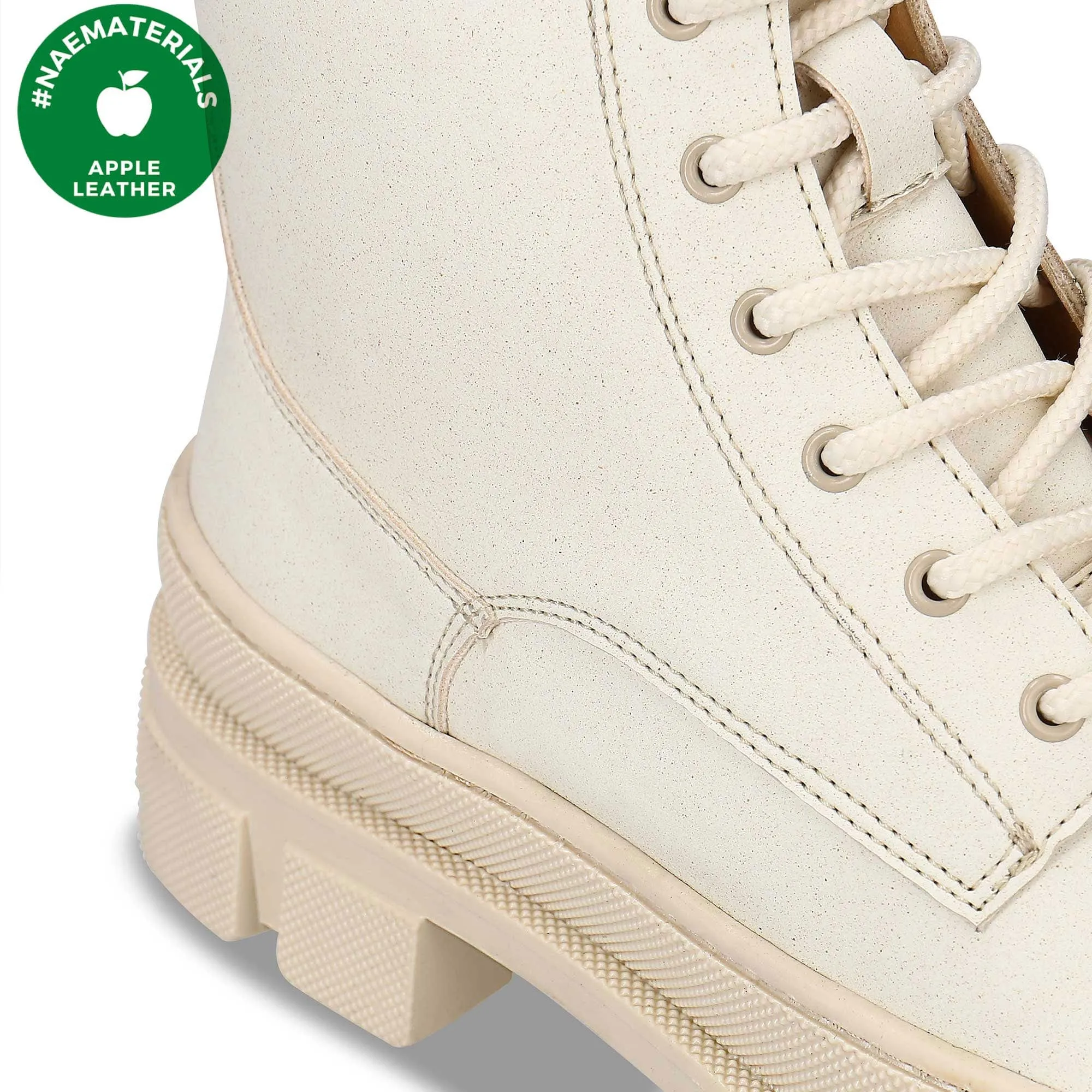 Tea Women's Strapazierfähige Vegane Stiefel | Weiß